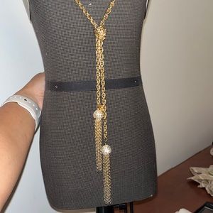 Brighton Collectibles My Flat in London tassel necklace